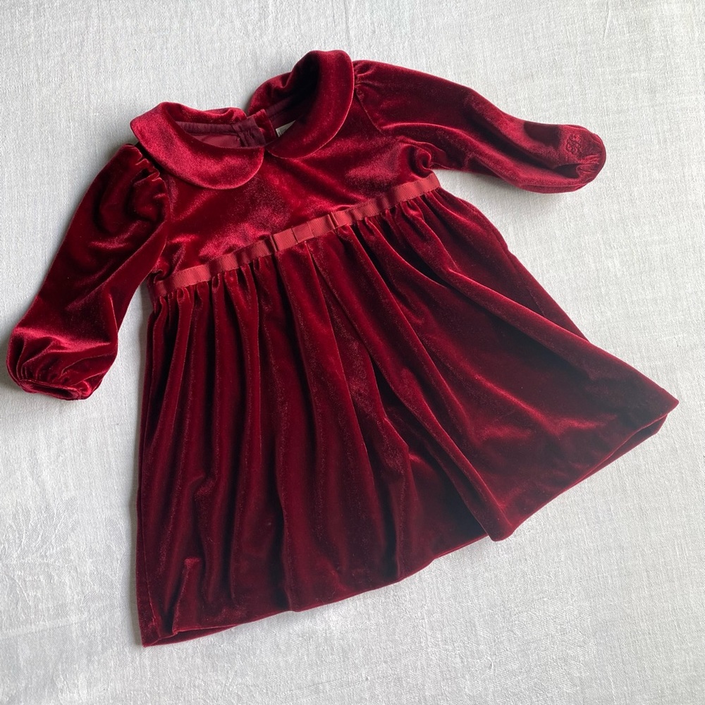 Ralph Lauren Velvet Holiday Dress 6 months